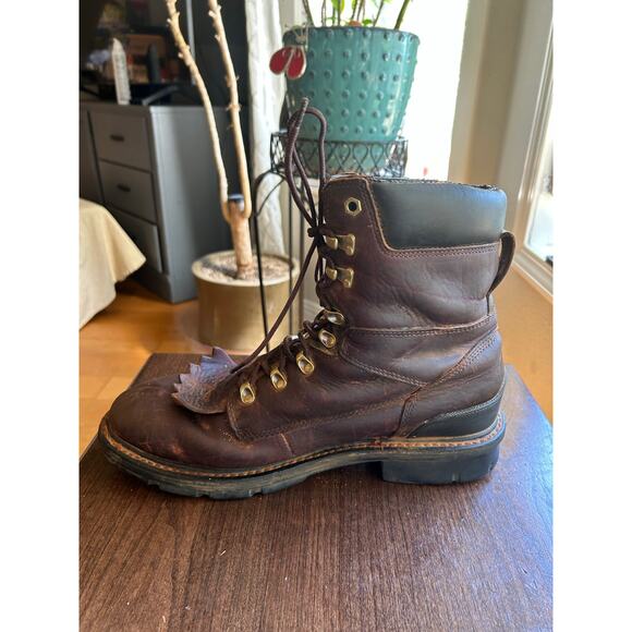 Ariat Hermosa XR work boots premium redwood leather men’s size 13 D main image 8